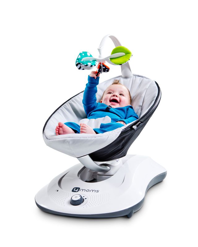 Крісло-гойдалка 4Moms rockaRoo ﻿grey classic