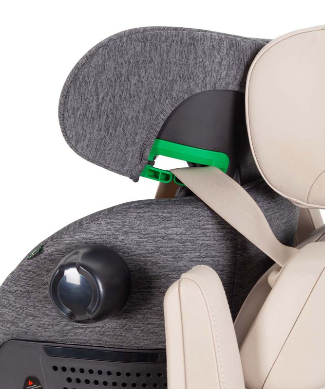 Автокресло CARRELLO Meteorit+ CRL-17515 Space Black i-Size 40-150см ISOFIX с поворотом и опорной стойкой