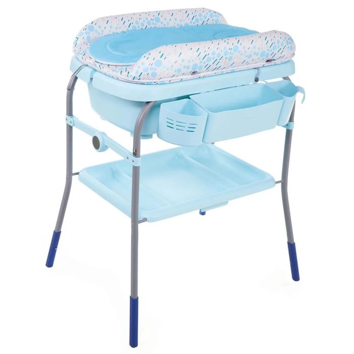 Столик для пеленания Chicco с ванночкой Cuddle & Bubble Ocean