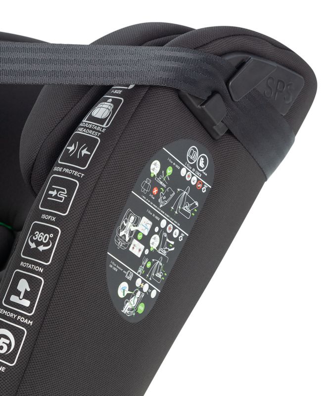 Автокресло CARRELLO Asteroid i-Size CRL-17001 Hunter Green 40-150см ISOFIX с поворотом