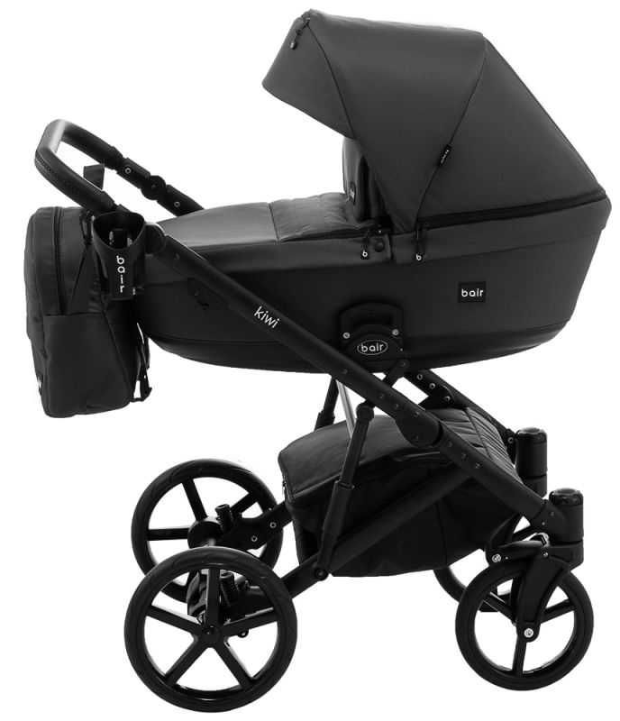 Коляска 2 в 1 Bair Kiwi Soft BKS-299 графит