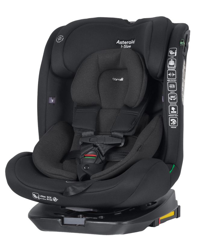 Автокресло CARRELLO Asteroid i-Size CRL-17001 Space Black 40-150см ISOFIX с поворотом