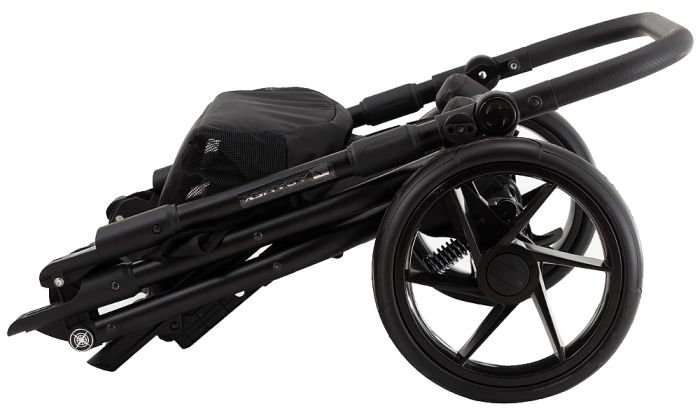 Коляска 2 в 1 Adamex Hybryd Plus BR224 сиреневый - сиреневая кожа (выдавленная точка)