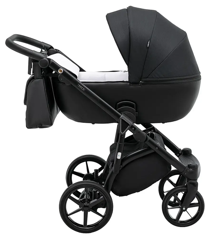 Коляска 2 в 1 Adamex Nola PS-1 черный