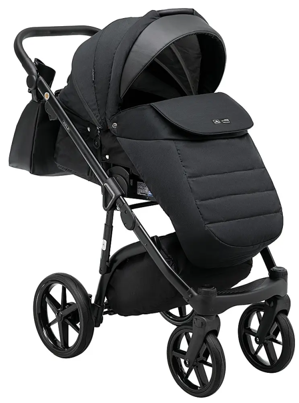 Коляска 2 в 1 Adamex Nola PS-1 черный