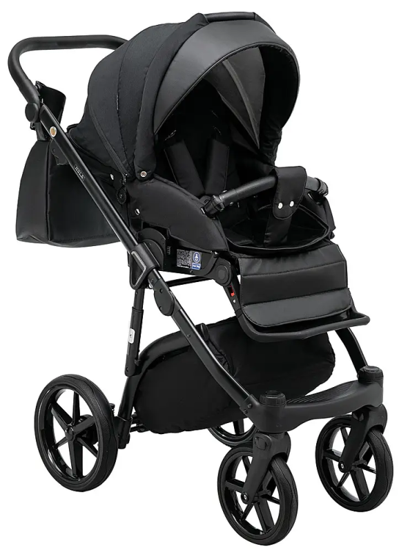 Коляска 2 в 1 Adamex Nola PS-1 черный