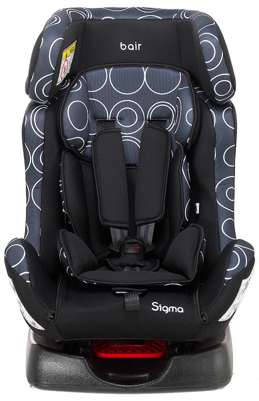 Автокрісло Bair Sigma 0+/1/2 (0-25 кг) DS1424 чорний - темно-синій (круги)