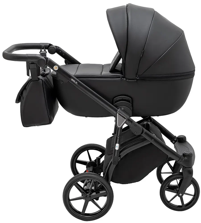 Коляска 2 в 1 Adamex Nola Eco SA-2 черный