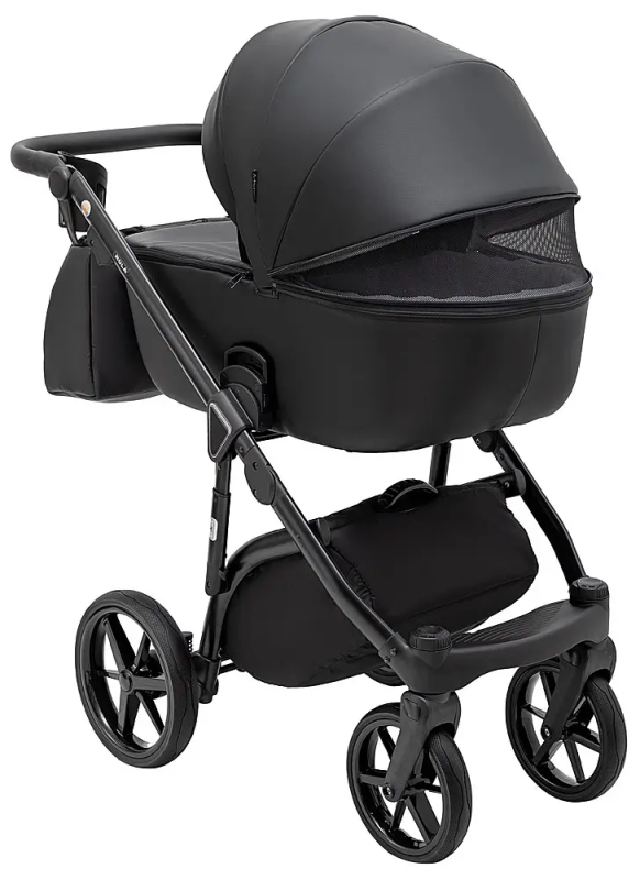Коляска 2 в 1 Adamex Nola Eco SA-2 черный