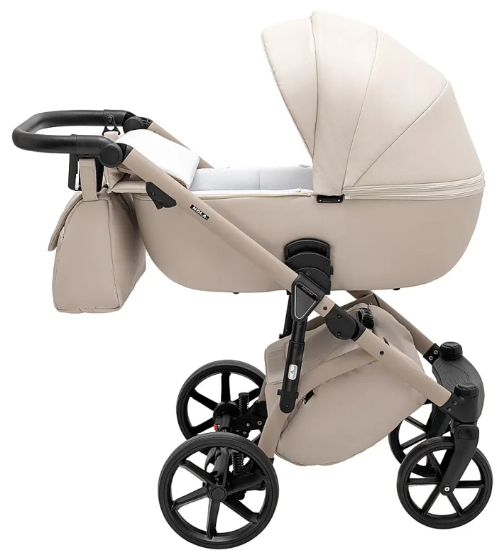 Коляска 2 в 1 Adamex Nola Natura 3 Vanilla