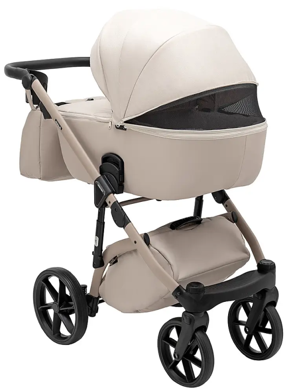 Коляска 2 в 1 Adamex Nola Natura 3 Vanilla