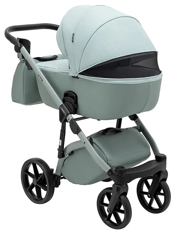 Коляска 2 в 1 Adamex Nola Natura 8 Mint