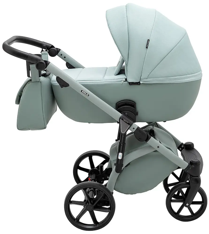 Коляска 2 в 1 Adamex Nola Natura 8 Mint