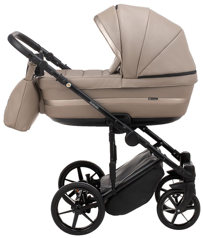 Коляска 2 в 1 Adamex Rimini ECO кожа 100% RI-213