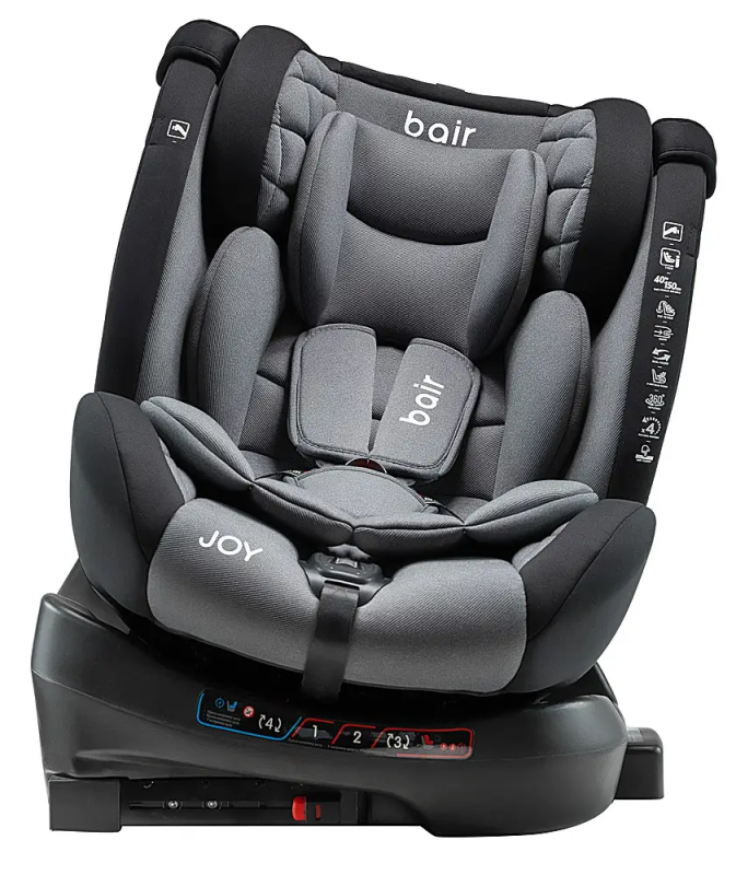 Автокресло Bair Joy 360 i-size Iso-fix GM-02 Graphite Midnight