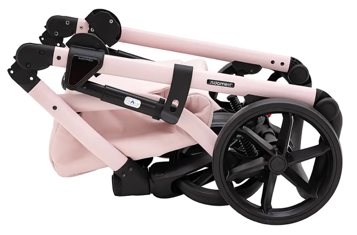 Коляска 2 в 1 Adamex Nola Natura 2 Rose
