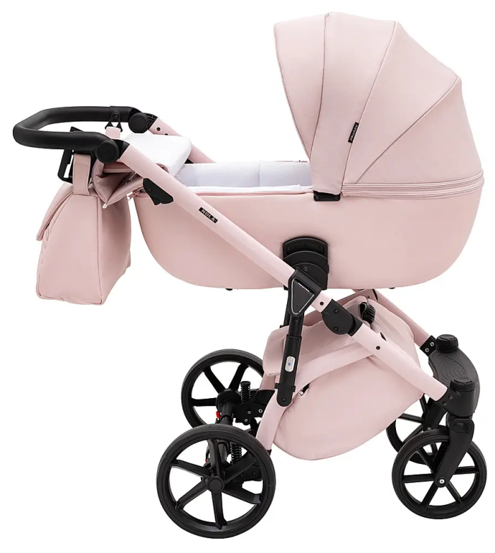Коляска 2 в 1 Adamex Nola Natura 2 Rose