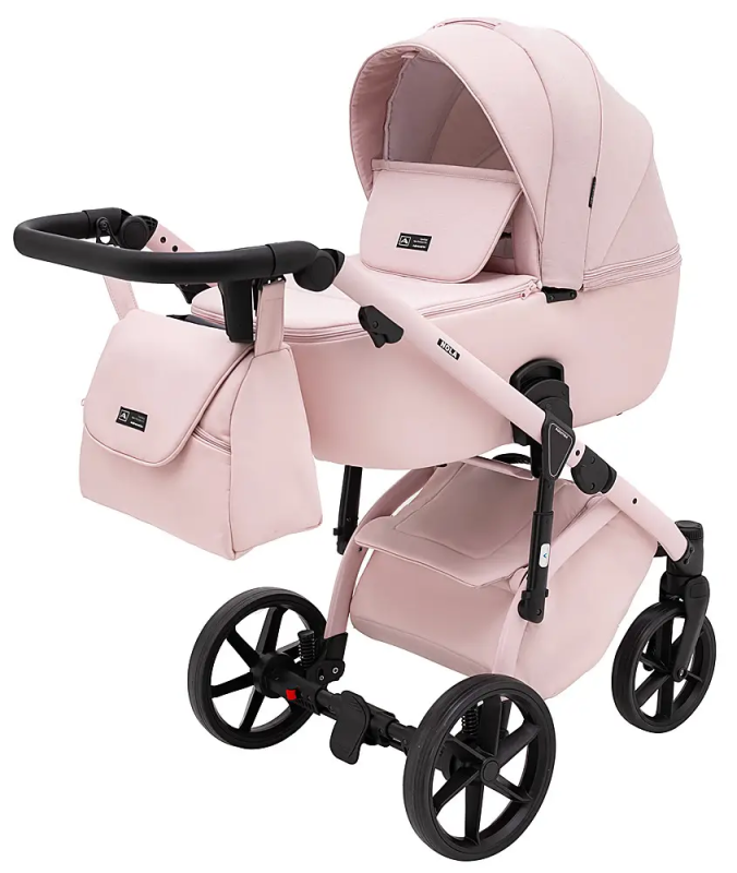 Коляска 2 в 1 Adamex Nola Natura 2 Rose
