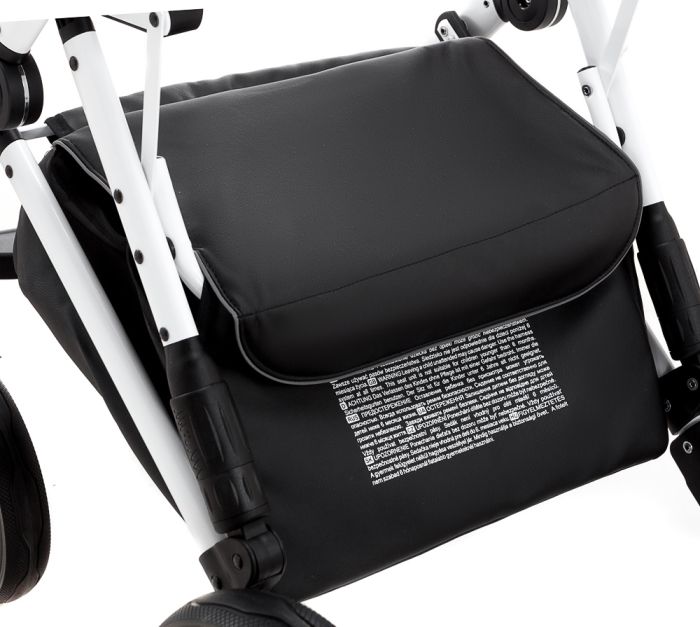 Коляска 2 в 1 Bair Next White Soft 72 светло-розовый