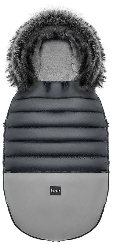 Зимний конверт Bair Polar premium  графит - серая кожа