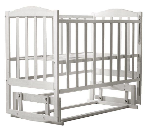 Кровать Babyroom Зайчонок Z202 маятник  слоновая кость
