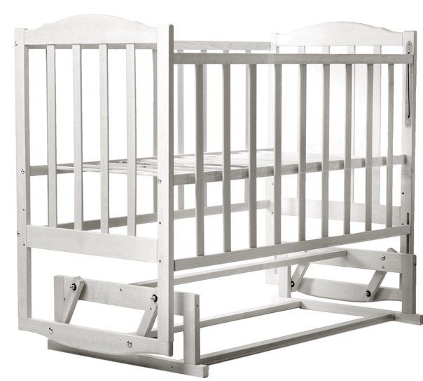 Кровать Babyroom Зайчонок Z202 маятник  слоновая кость