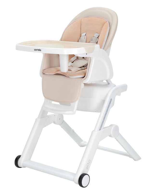 Cтульчик для кормления с функцией автоматического укачивания CARRELLO Alto CRL-10307 Almond Beige