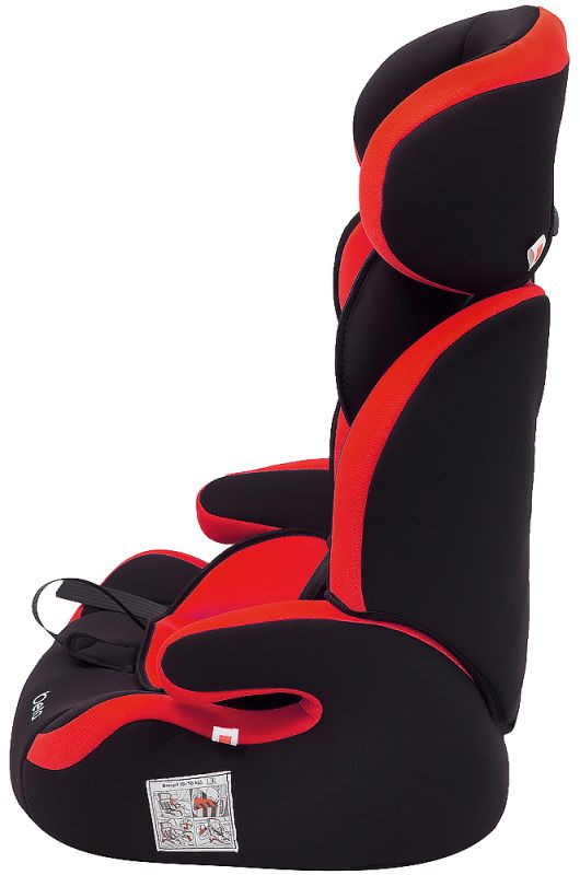 Автокресло Bair Beta 1/2/3 (9-36 кг) DB2426 черный - красный