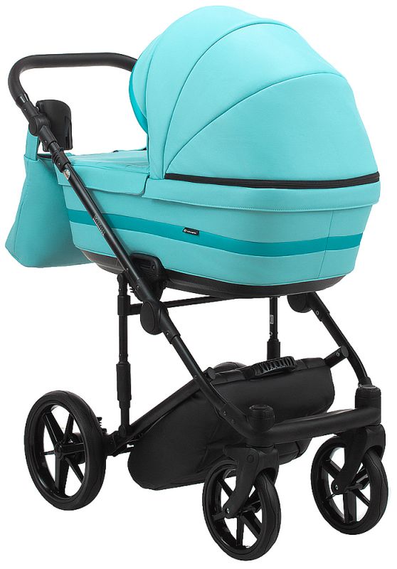 Коляска 2 в 1 Adamex Rimini ECO кожа 100% RI-232
