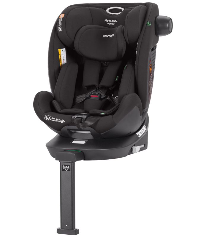 Автокресло CARRELLO Meteorit+ CRL-17515 Carbon Grey i-Size 40-150см ISOFIX с поворотом и опорной стойкой