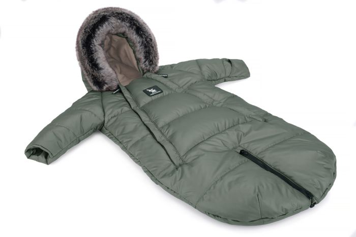 Зимовий комбінезон - трансформер Cottonmoose Moose 0-6 M 767/141 jungle green (хакі)