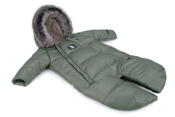 Зимовий комбінезон - трансформер Cottonmoose Moose 0-6 M 767/141 jungle green (хакі)