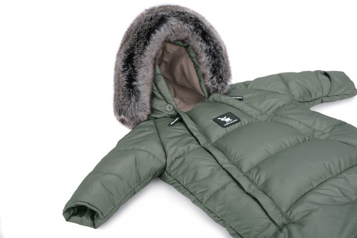 Зимовий комбінезон - трансформер Cottonmoose Moose 0-6 M 767/141 jungle green (хакі)