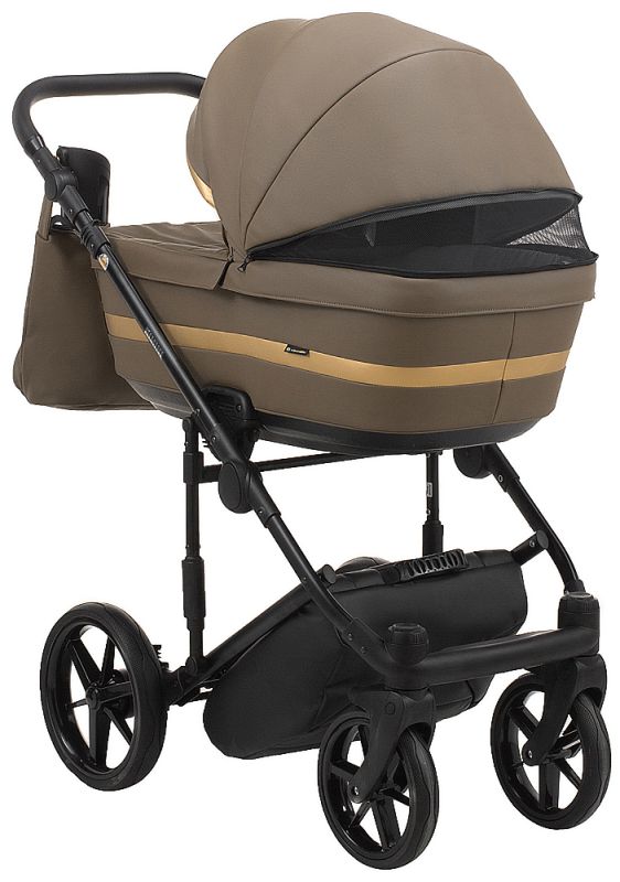 Коляска 2 в 1 Adamex Rimini ECO кожа 100% RI-217