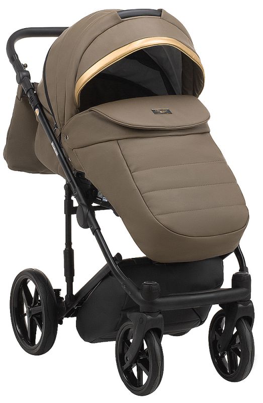 Коляска 2 в 1 Adamex Rimini ECO кожа 100% RI-217