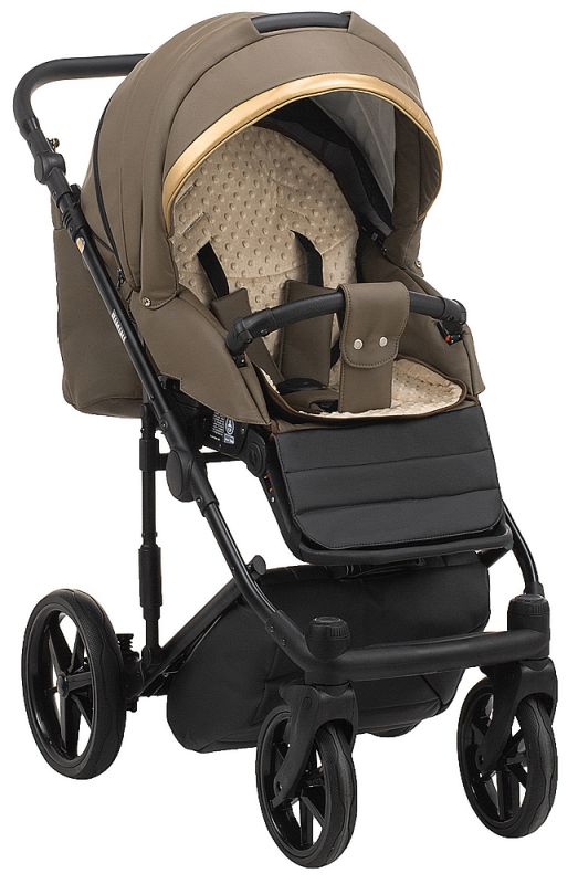 Коляска 2 в 1 Adamex Rimini ECO кожа 100% RI-217