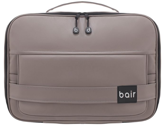 Коляска 2 в 1 Bair Kiwi кожа 100% BK-14/13 беж - капучино