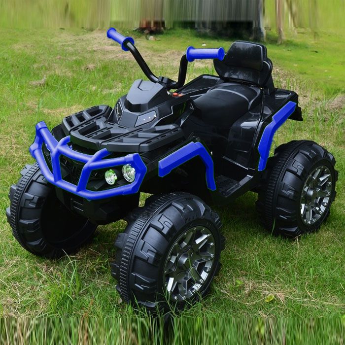 Електромобіль T-737/1 EVA BLUE квадроцикл 12V7AH мотор 2*35W з MP3 106*62*40 /1/