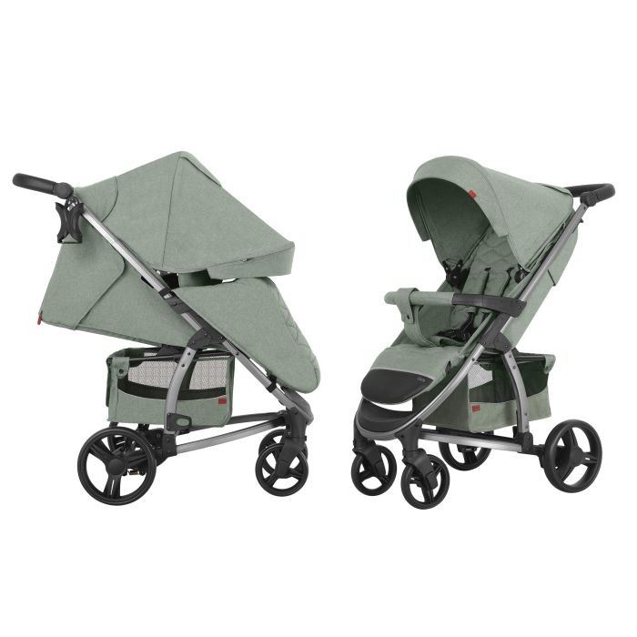 Прогулянкова коляска CARRELLO Vista CRL-8505 Serious Grey