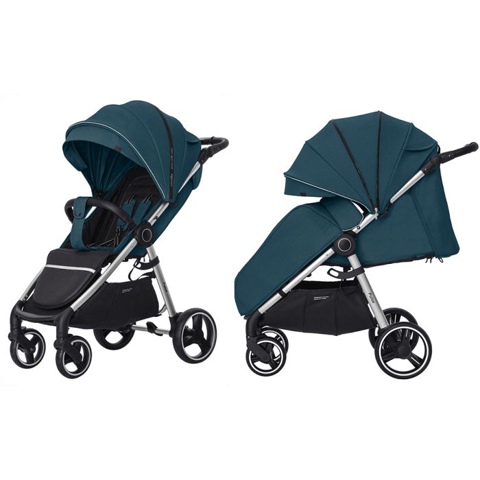 Коляска прогулочная CARRELLO Pulse CRL-5507 Azure Blue +дождевик L /1/
