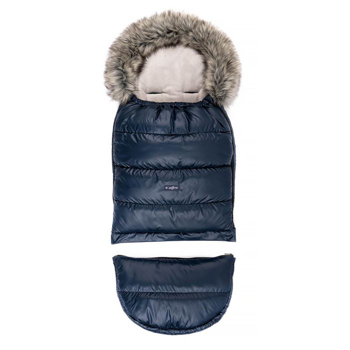 Зимний конверт Womar (Zaffiro) GROW UP  navy blue (темно-синий)