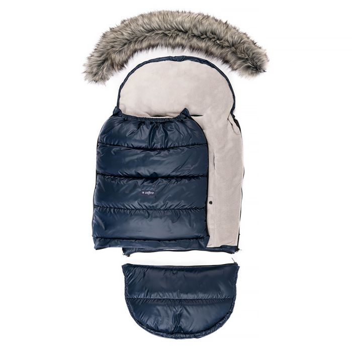 Зимний конверт Womar (Zaffiro) GROW UP  navy blue (темно-синий)