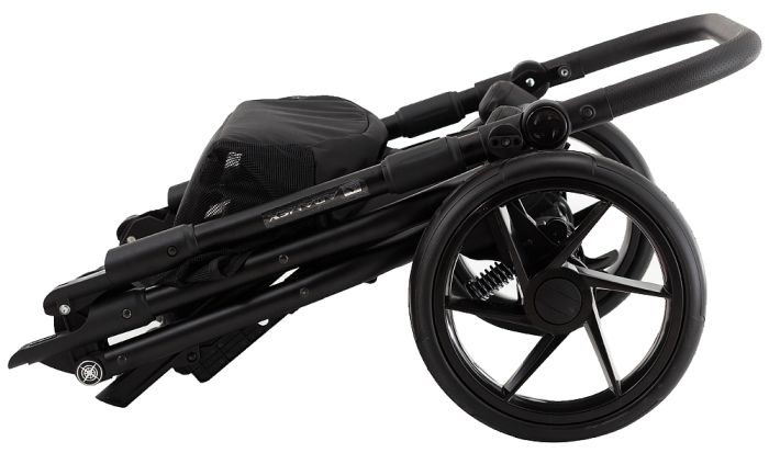 Коляска 2 в 1 Adamex Hybryd Plus BR244 светло-бежевый - бежевая кожа (выдавленная точка)