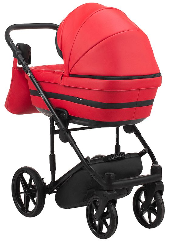 Коляска 2 в 1 Adamex Rimini ECO кожа 100% RI-235