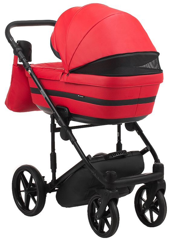 Коляска 2 в 1 Adamex Rimini ECO кожа 100% RI-235