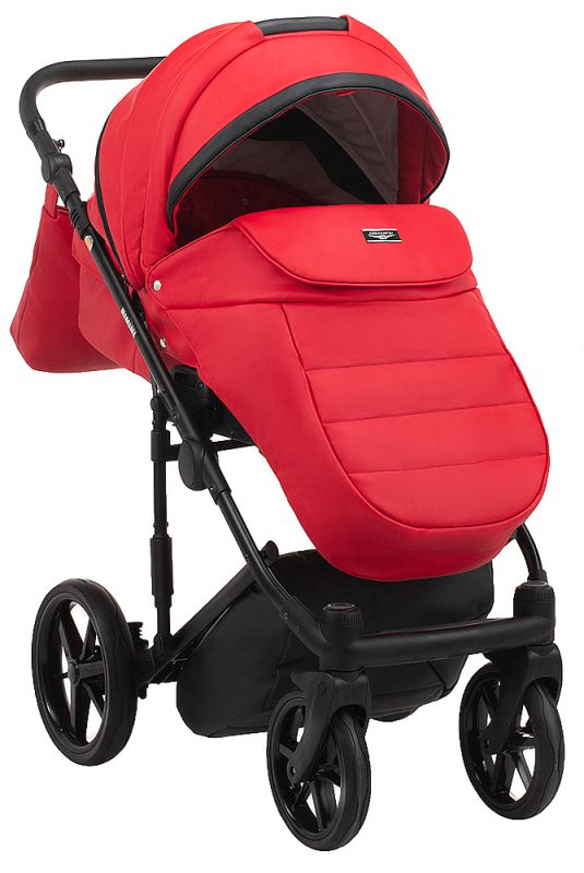 Коляска 2 в 1 Adamex Rimini ECO кожа 100% RI-235