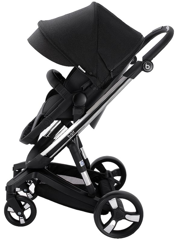 Коляска 2 в 1 Bair Electra B-touch system BE-01 black (чорний)