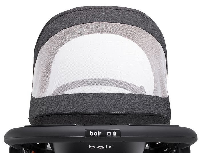 Коляска 2 в 1 Bair Electra B-touch system BE-01 black (чорний)