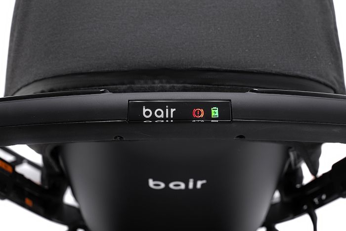 Коляска 2 в 1 Bair Electra B-touch system BE-01 black (чорний)