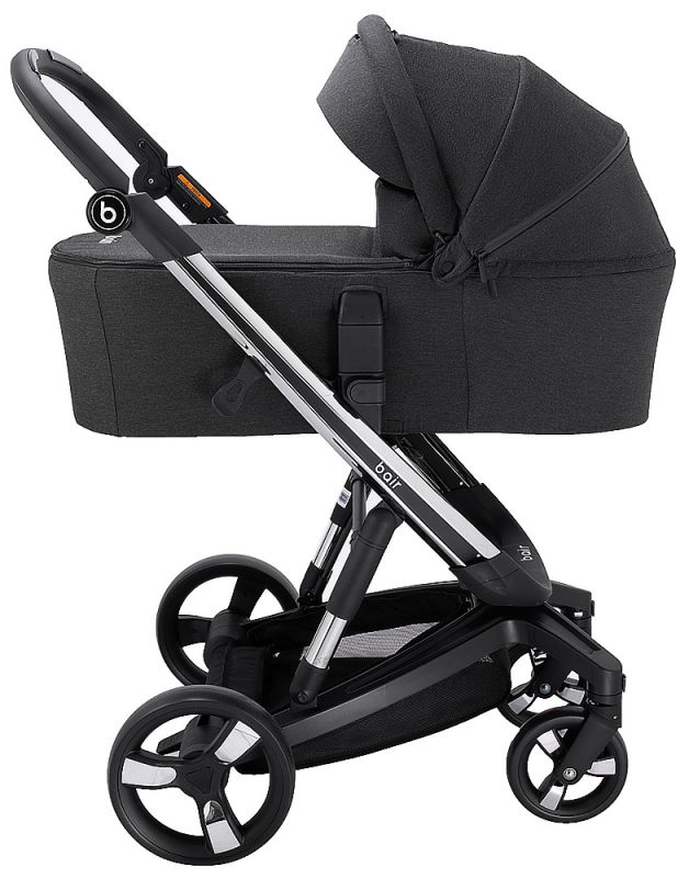 Коляска 2 в 1 Bair Electra B-touch system BE-01 black (чорний)